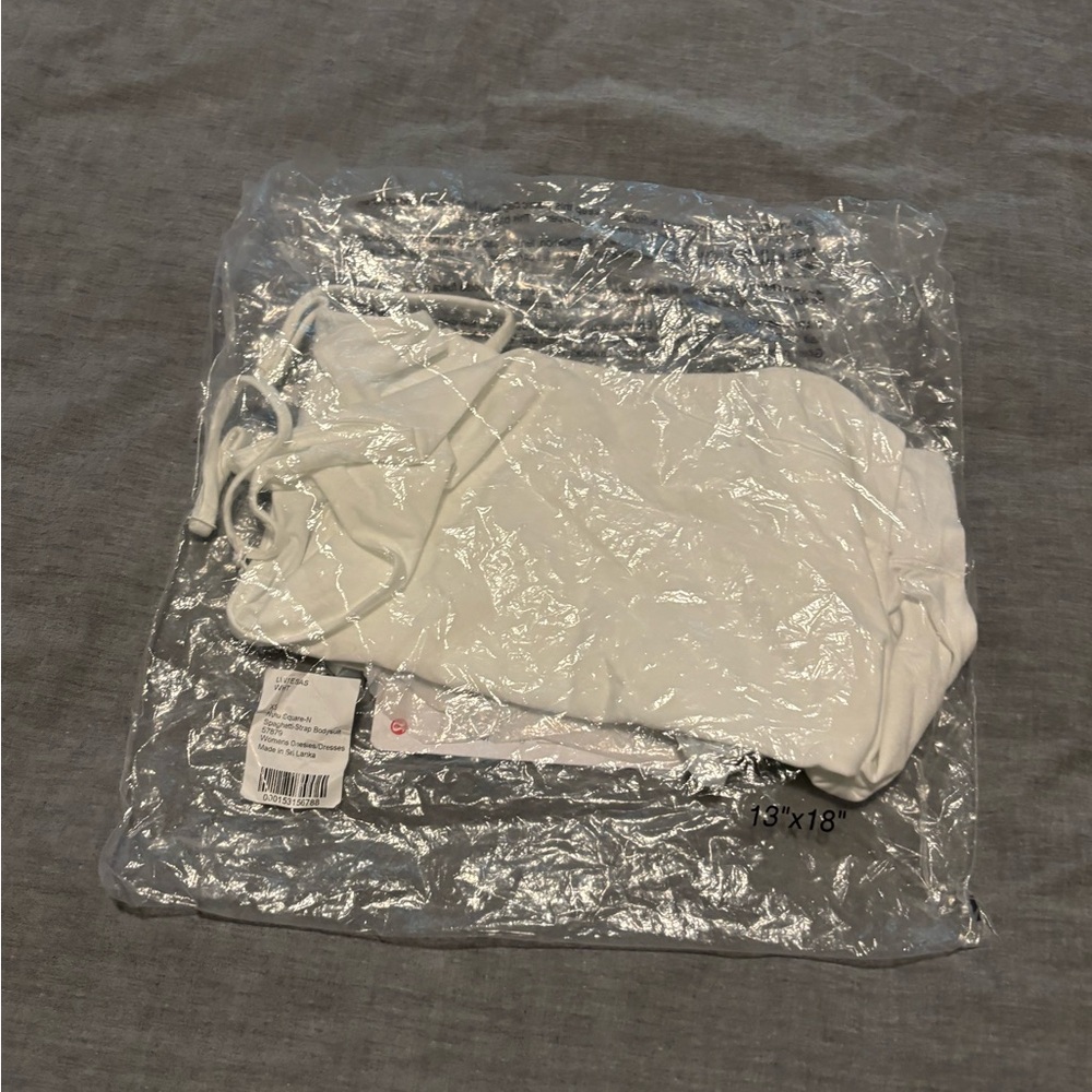 Lululemon White Nulu Bodysuit